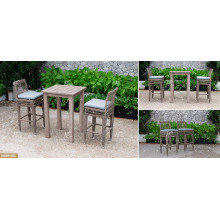 DEVON COLLECTION - O mais vendido Poly PE Rattan Outdoor Furniture High Bar Set for Outdoor Furniture